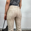 Vintage 2000's Archive Versace Beige Tapered Pants (S)