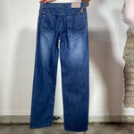 Vintage 90's Blue Mid Wash Tapered Jeans