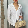 Vintage 90's Dolce & Cabana White Button Up Blouse
