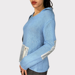 Vintage 90's Ralph Lauren Baby Blue Knit Sweater