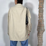 Vintage 90's Beige Light Button Up Jacket