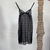 Vintage 90's Black Mesh/Lace Cami Dress