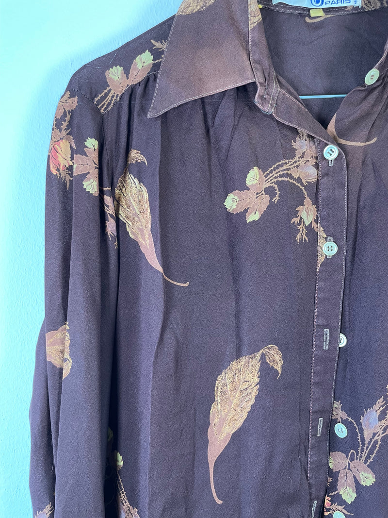 Vintage 90s Autumn Shirt