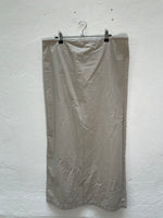 Vintage 2000s Maxi Parachute Skirt with Slit