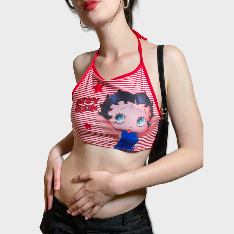 Betty Boop Cropped Summer Top