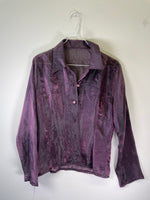 Vintage Iridecent Purple Bouse