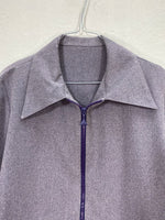 Vintage Jacket with Purple Sipper