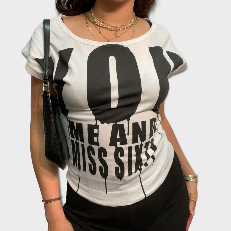 Vintage Miss sixty „You Me and Miss Sixty“ Top