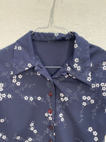 Vintage 90s Flower Button-Up Top